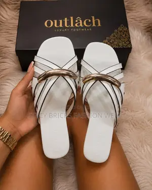 Outiach Slippers Comes With Branded Box Sizes 37 to 42 P