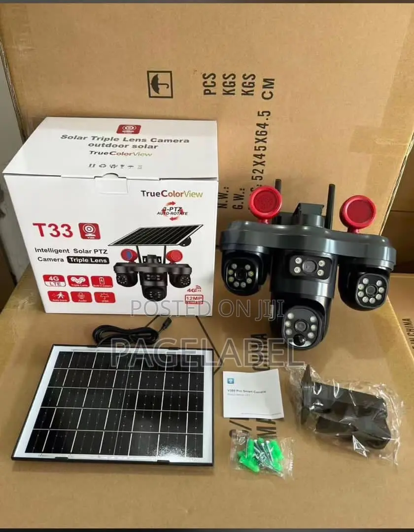 GZ Sony T33 Solar Intelligence Security Surveillance Camera