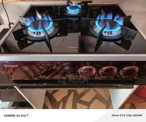Glass Table Top Gas Burner