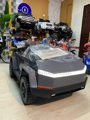 Grey Cybertruck Electric Children Car With Bluetooth and Remote Contro
