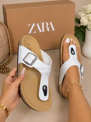 Zara Slippers Comes With Branded Box