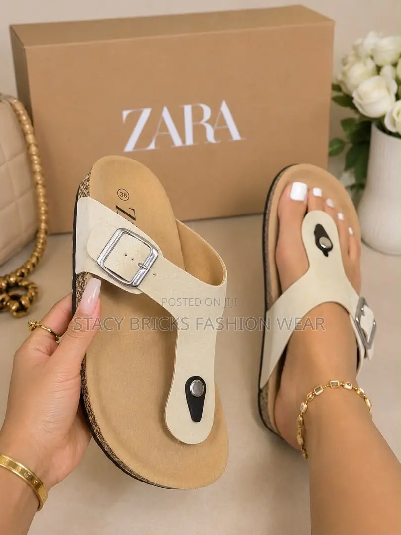 Zara Slippers Comes With Branded Box