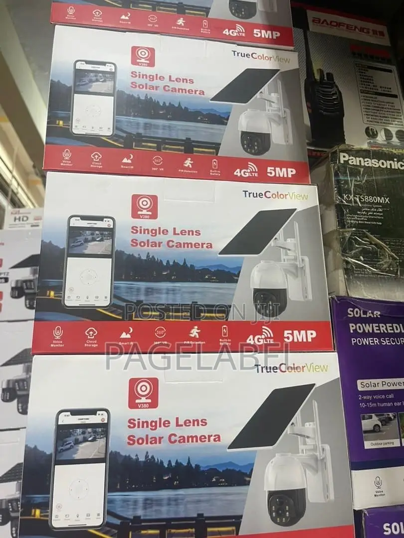 Gz Sony Solar Intelligence Security Surveillance Camera