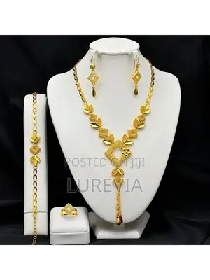Elegant Gold-Tone Jewelry Set