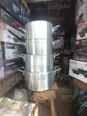 4 Set Aluminium Cooking Pot