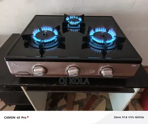 Glass Table Top Gas Burner