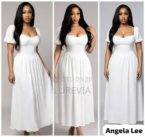 Women’s Elegant Pleated Midi Dress