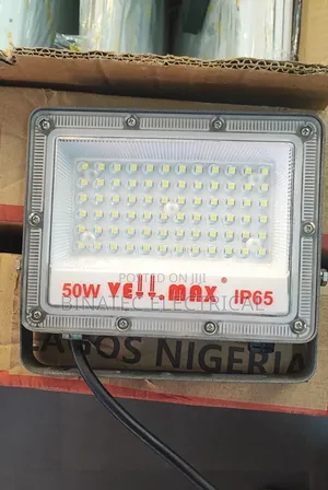 Vellmax 50W LED Floodlight – Super Bright Outdoor Security Light