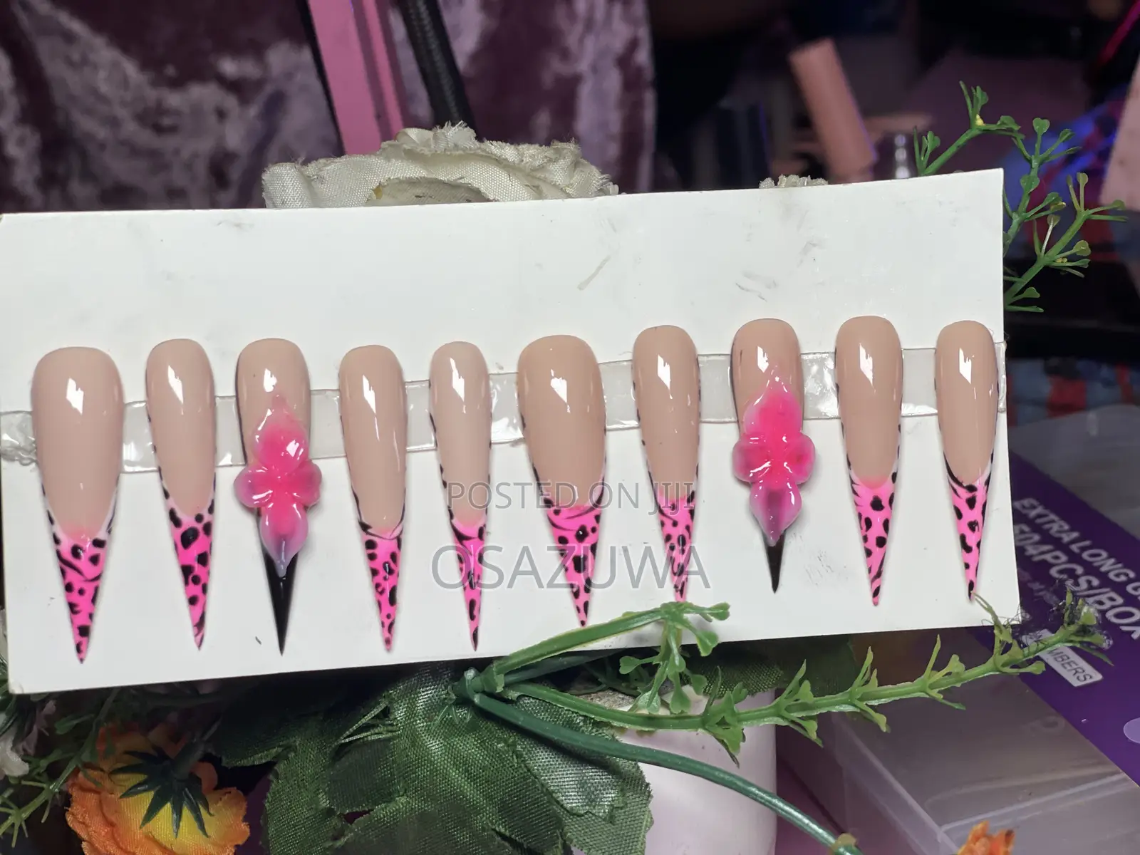 Strip Lashes and Nails