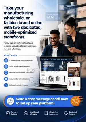 Smart Dual Storefront Website With AI Copywriter