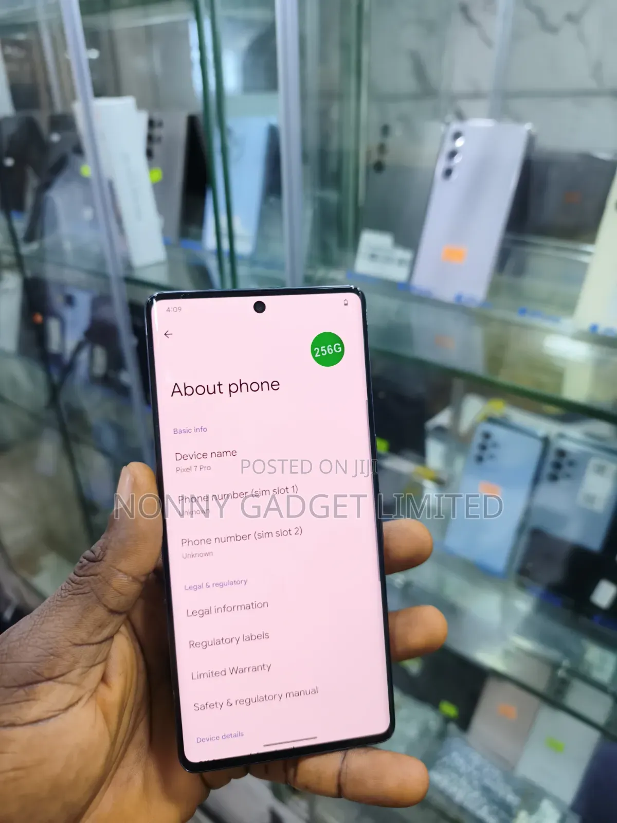 Google Pixel 7 Pro 256 GB Black