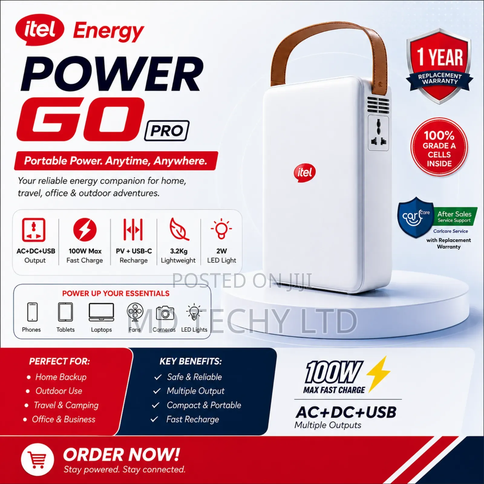 Itel Power Go Pro