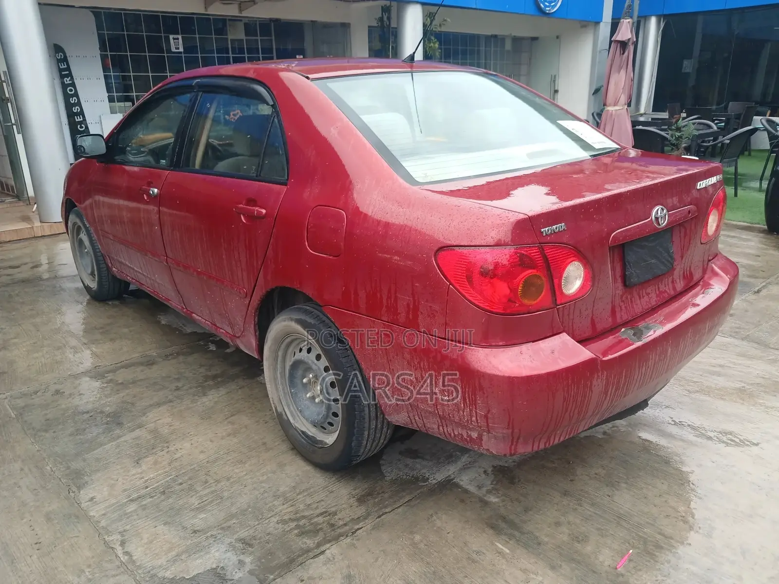 Toyota Corolla 2003 Red
