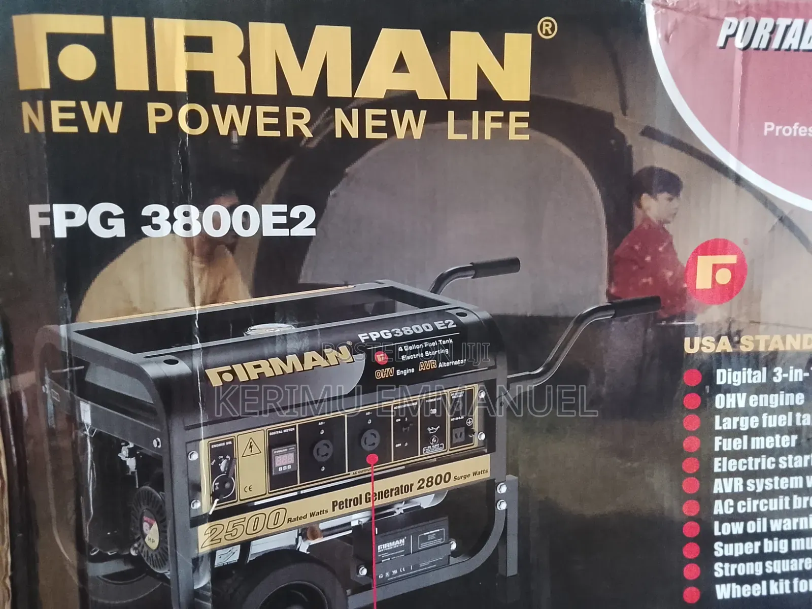 Firman 4kva Generator