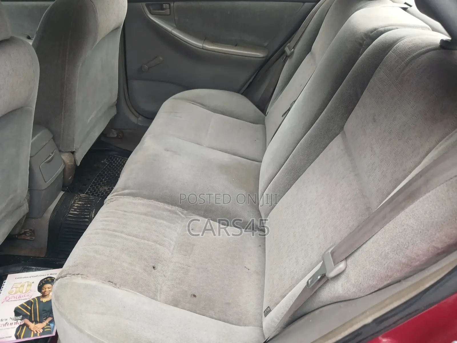 Toyota Corolla 2003 Red