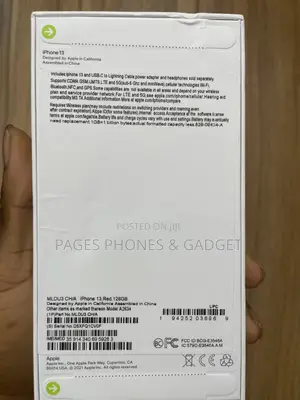 New Apple iPhone 13 128 GB Red