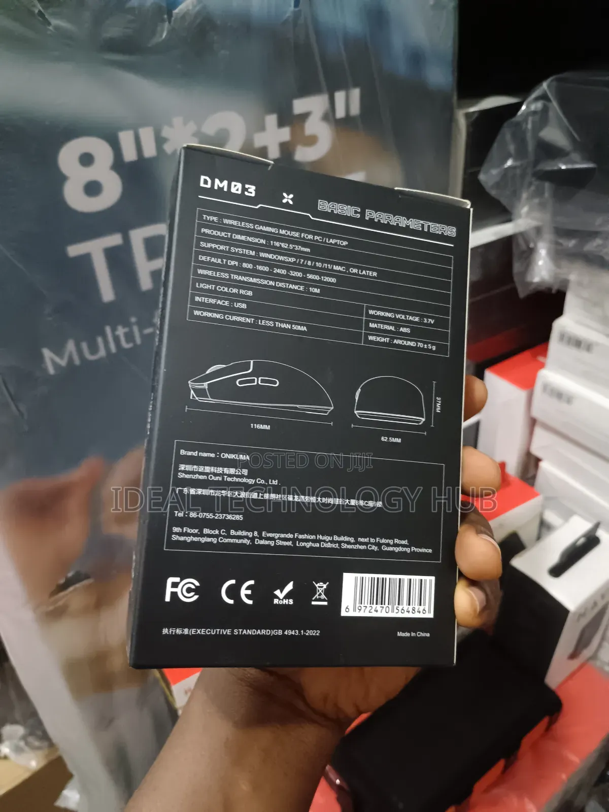 Onikuma Wireless Gaming Mouse