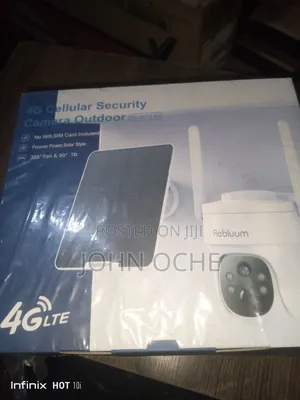Rebluum 4g Cellular Security Camera Outdoor