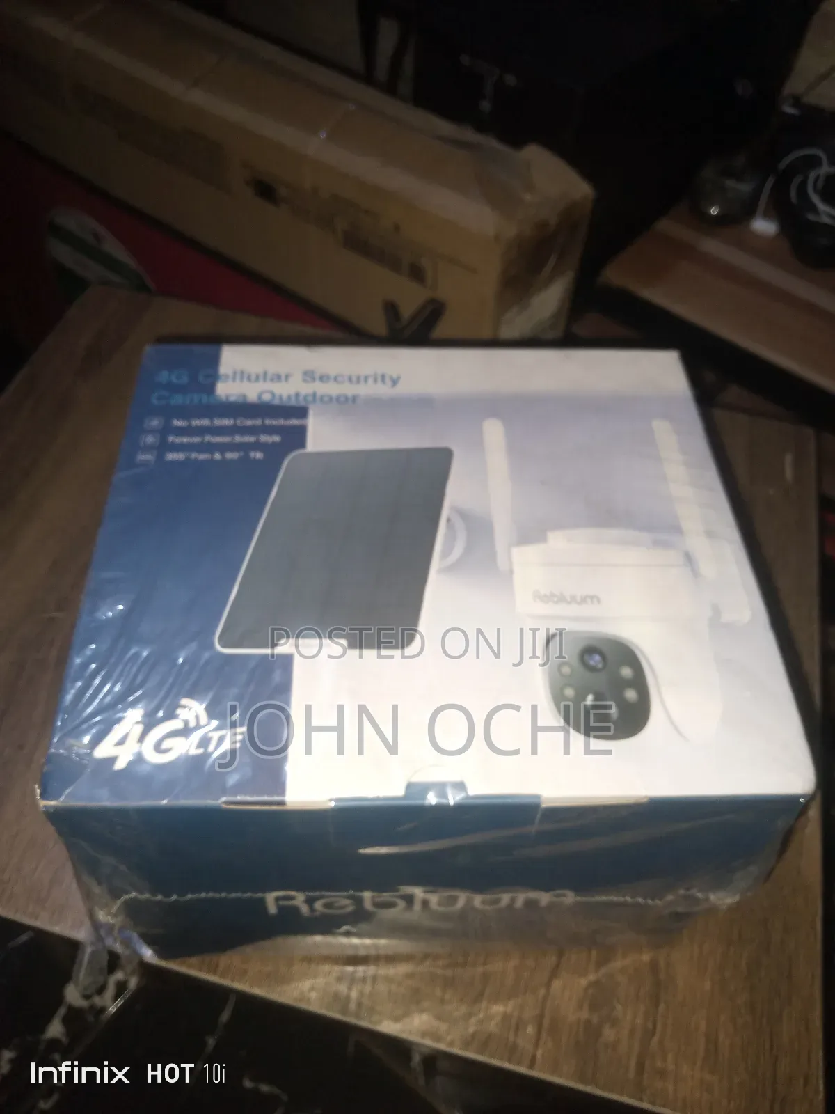 Rebluum 4g Cellular Security Camera Outdoor
