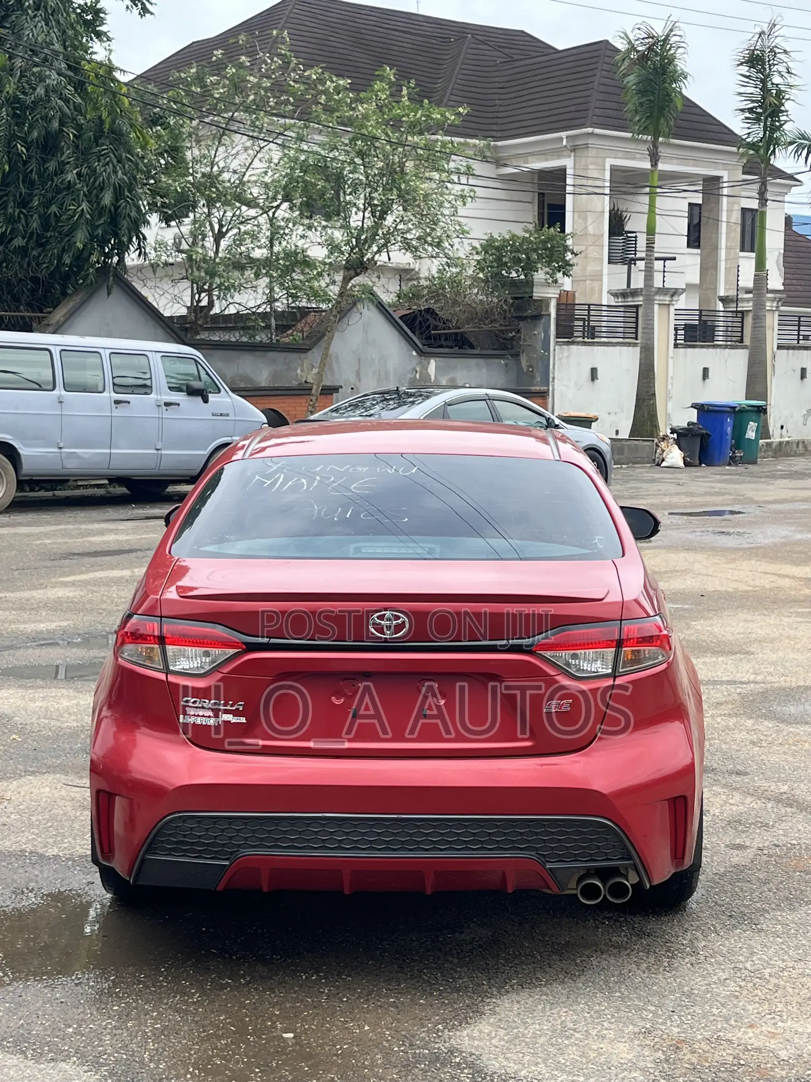 Toyota Corolla SE 2020 Red