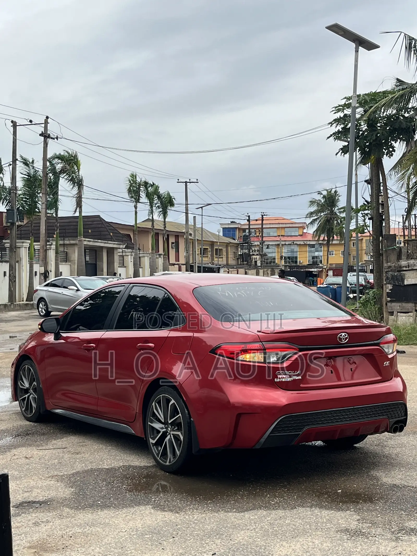 Toyota Corolla SE 2020 Red