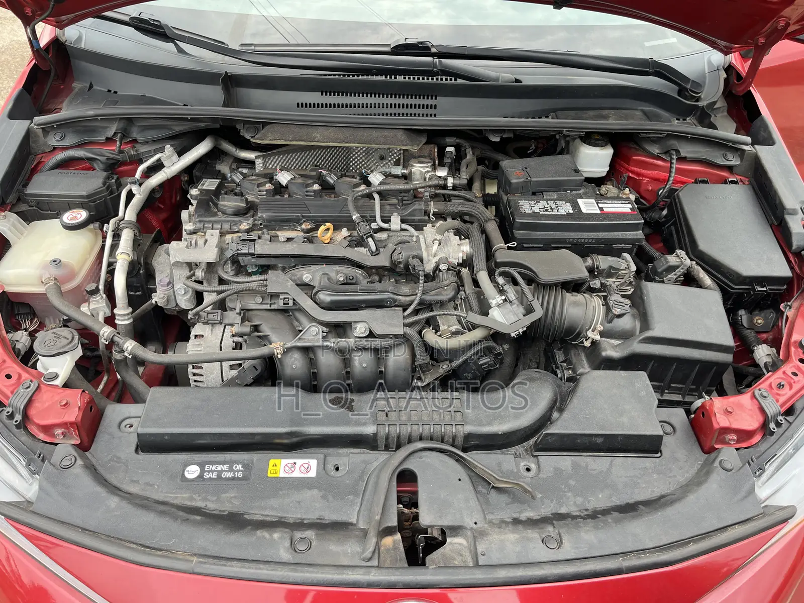 Toyota Corolla SE 2020 Red
