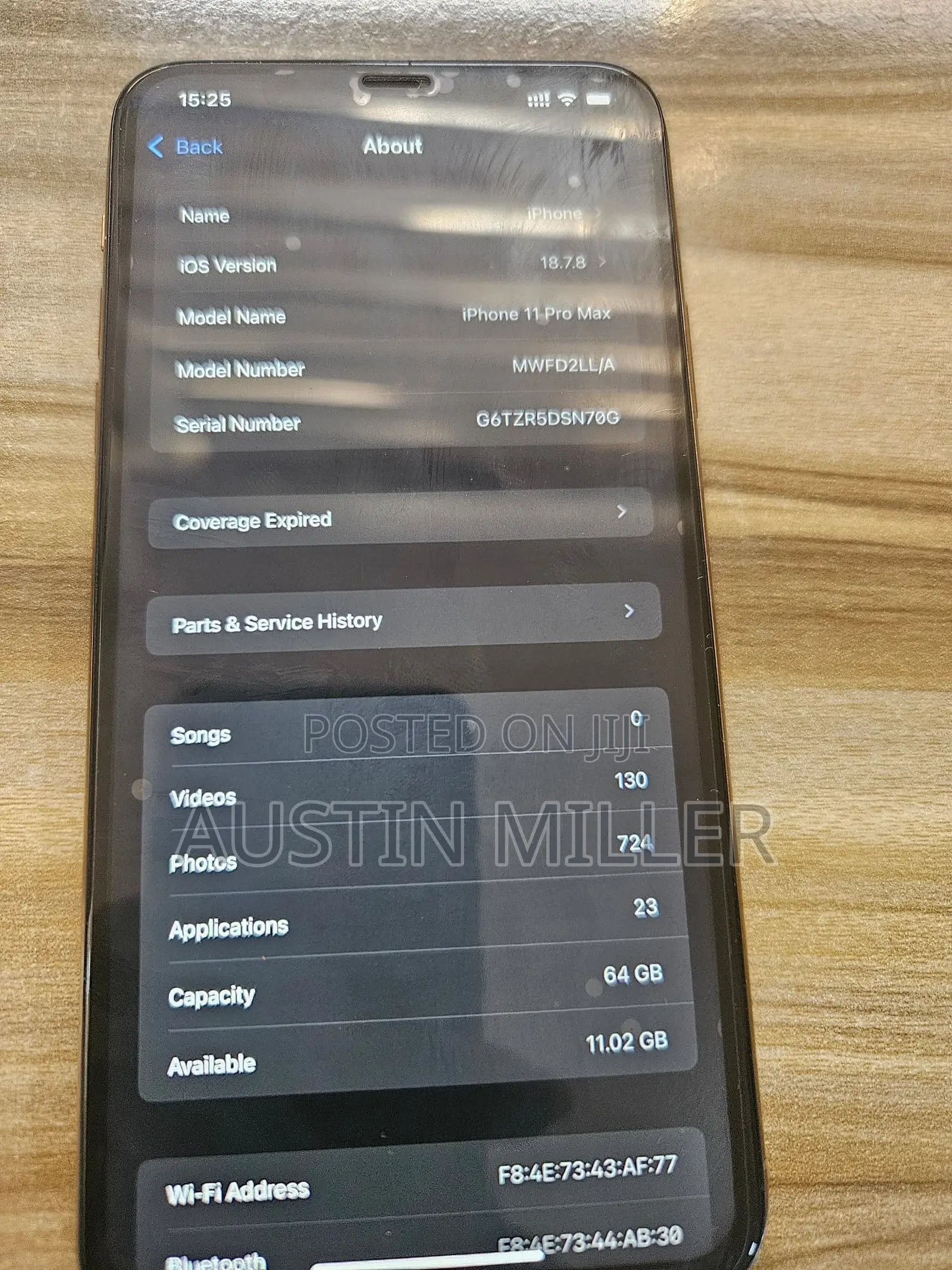 Apple iPhone 11 Pro Max 64 GB Gold