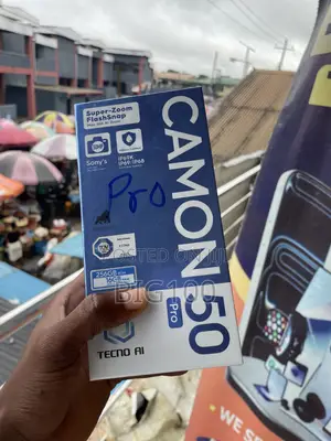 New Tecno Camon 50 Pro 256 GB Black