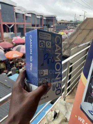 New Tecno Camon 50 Pro 256 GB Black
