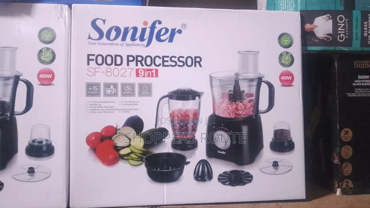 Sonifer Food Processor 9  in 1 Sf 8027