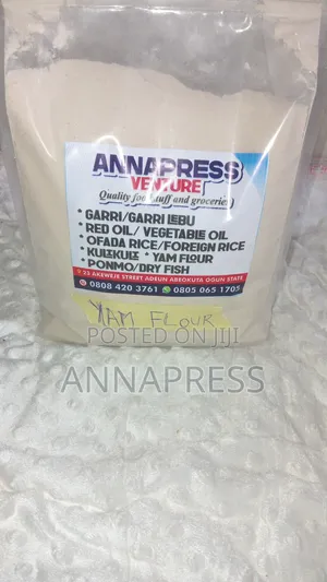Yam Flour Elubo Gbodo