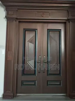 Opulent Charcoal Luxury Doors