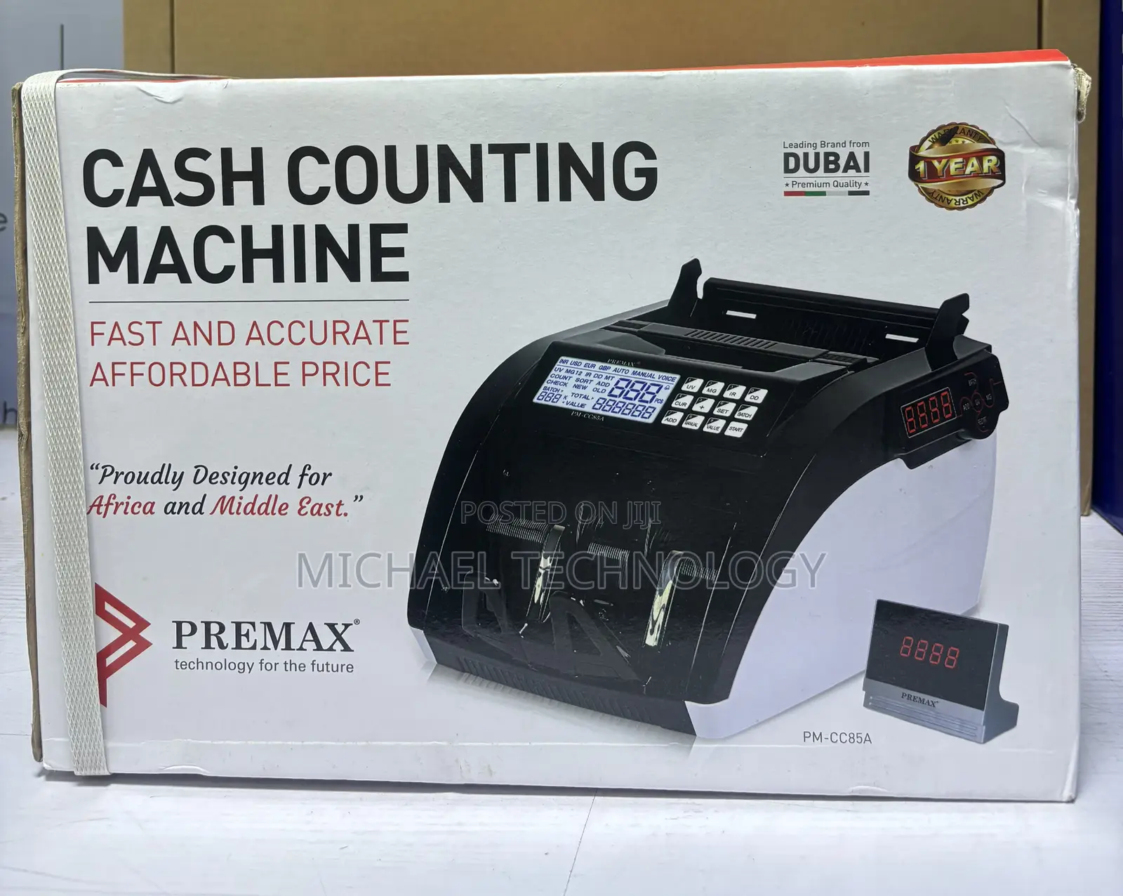 Premax PM-CC85A Cash Counting Machine