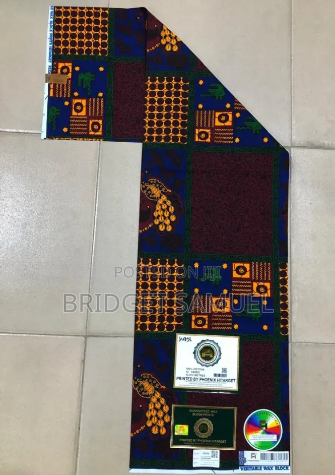 Quality Ankara Fabric – Original Phoenix Hitarget Wax Print