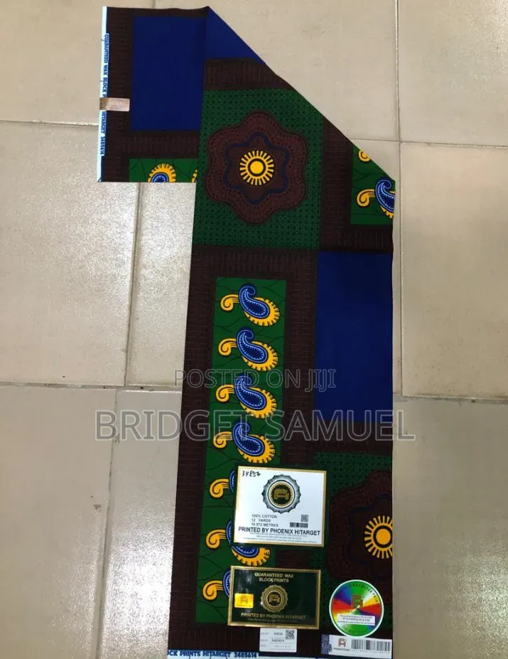 Quality Ankara Fabric – Original Phoenix Hitarget Wax Print