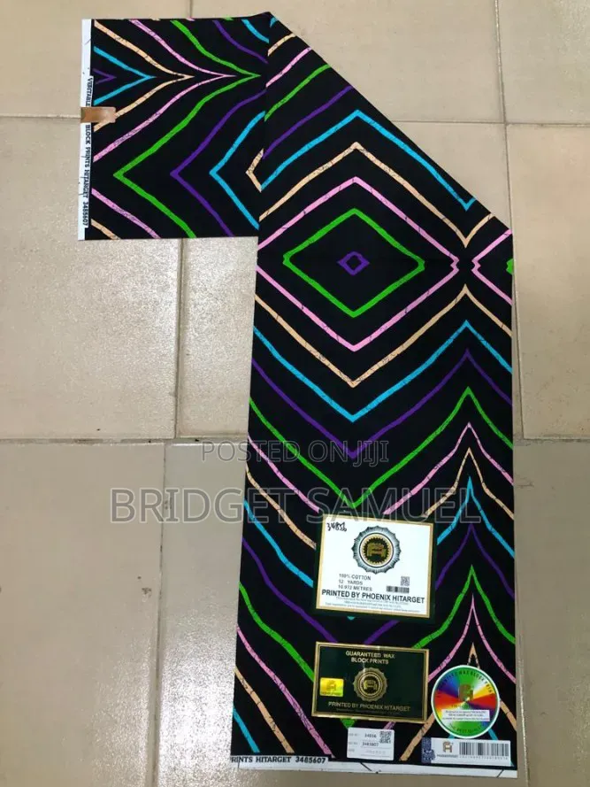 Quality Ankara Fabric – Original Phoenix Hitarget Wax Print
