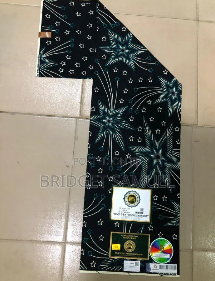 Quality Ankara Fabric – Original Phoenix Hitarget Wax Print