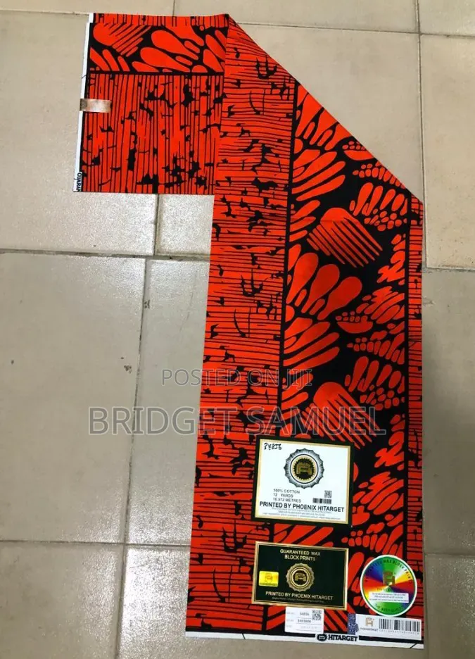 Quality Ankara Fabric – Original Phoenix Hitarget Wax Print