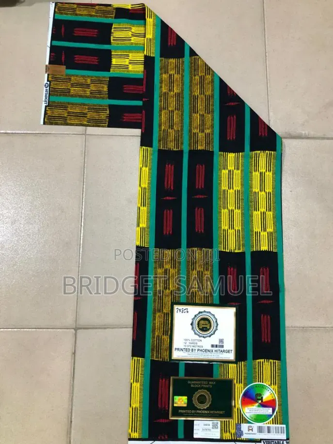 Quality Ankara Fabric – Original Phoenix Hitarget Wax Print