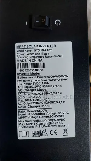 6.2kW 48V Hybrid Inverter -Battery Independent Inverter