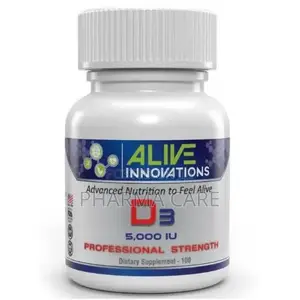 Vitamin D3 5,000 Iu - 100 Tablet