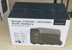EcoFlow DELTA 3 Ultra | 3072Wh | 3600W Output | 7200W Surge
