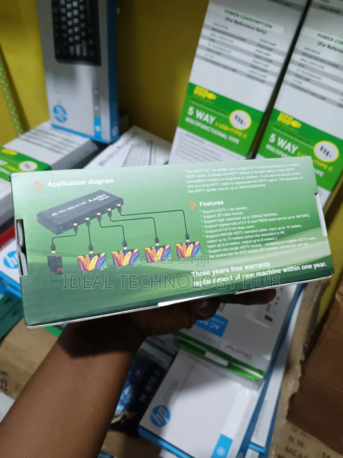 HDTV 4k 1x4 Splitter