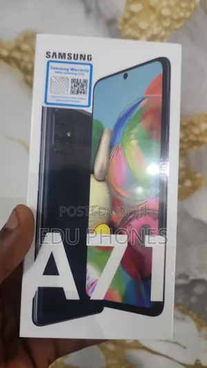 New Samsung Galaxy A71 128 GB Black