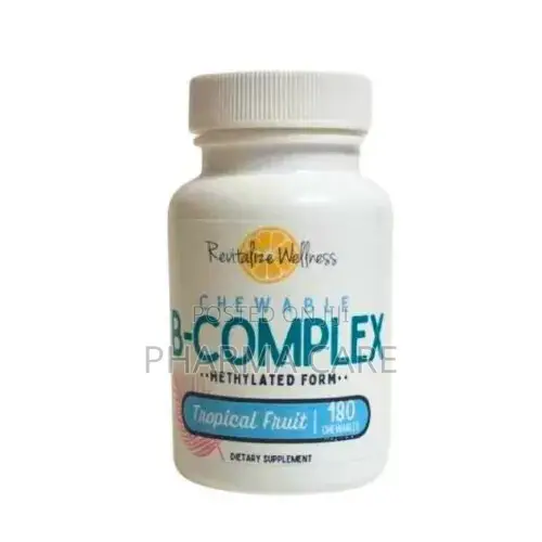 Methylated Vitamin B Complex Fruit 180 Tablets Chewable Tropical