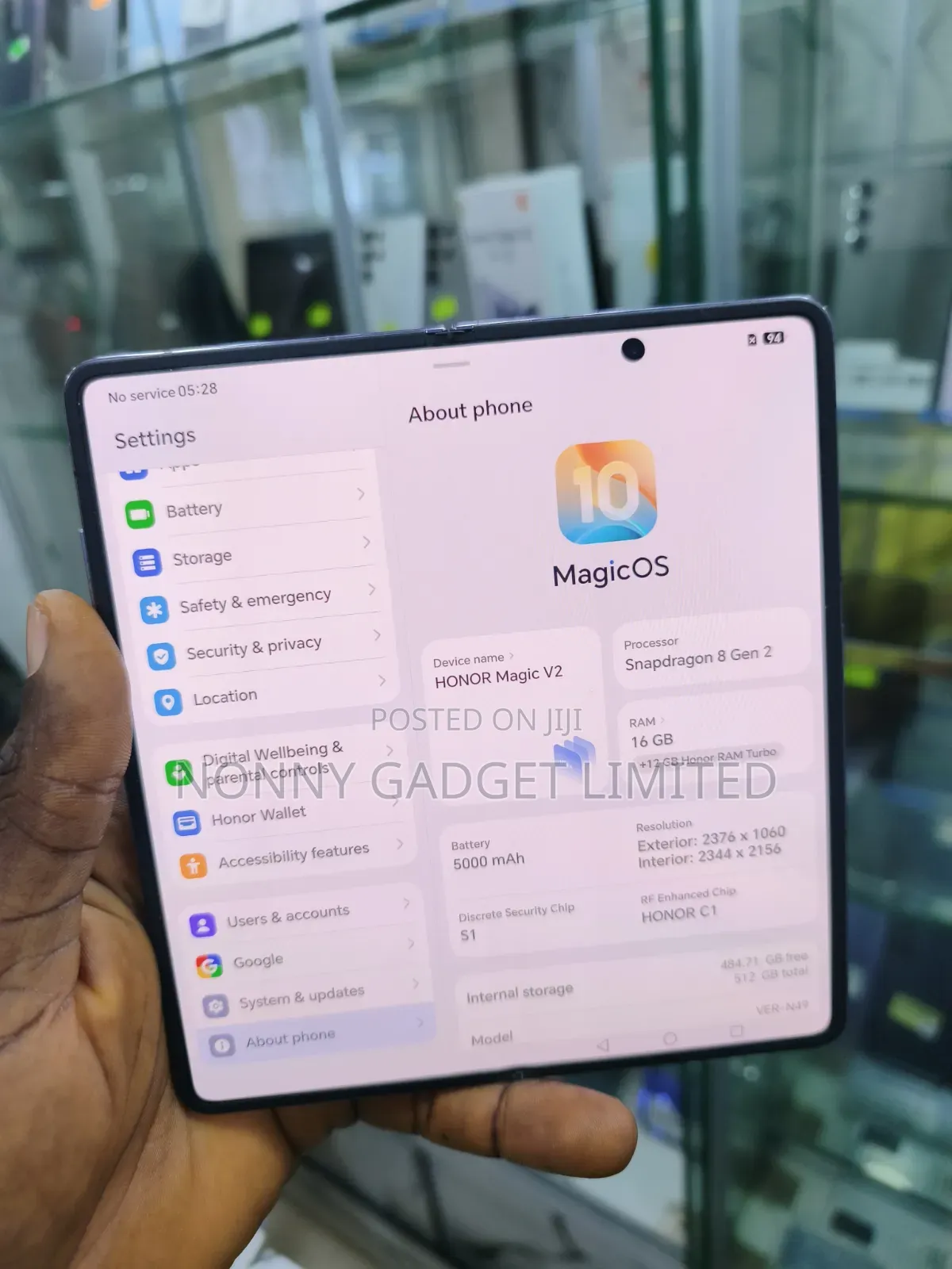 Honor Magic V2 512 GB Purple