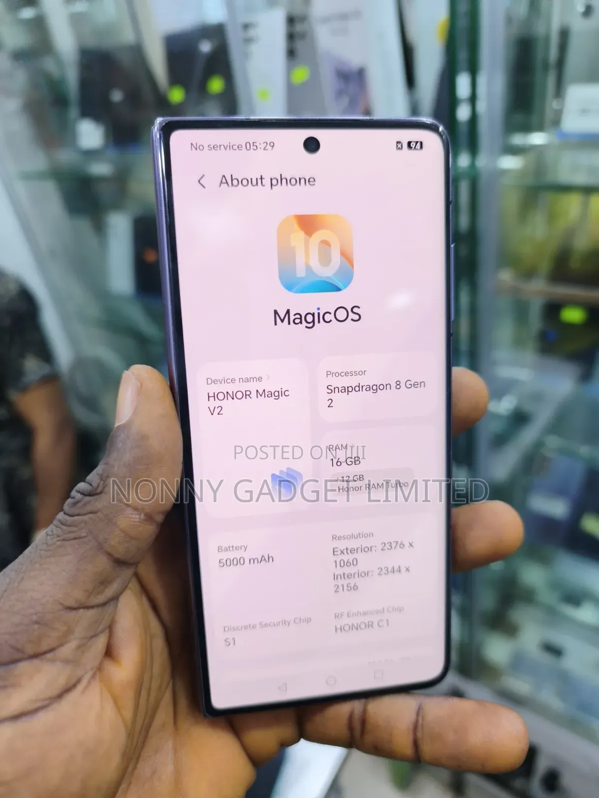 Honor Magic V2 512 GB Purple