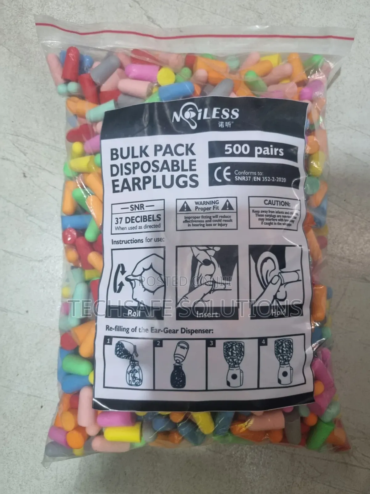 Soft Foam Ear Plugs...Bulk Pack