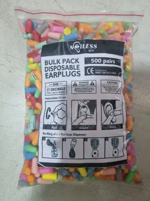Soft Foam Ear Plugs...Bulk Pack