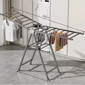 Super Strong Alloy Household Floor Folding Drying Rack T361